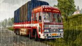 EP-07 | long trip Ashok Layaland truck | realistic graphic rain | death drive gaming