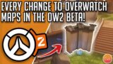 EVERY CHANGE TO OVERWATCH 1 MAPS IN THE OVERWATCH 2 BETAS! || Overwatch 2 News