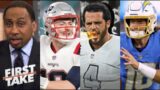 FIRST TAKE | Stephen A. breaks Biggest threat to Raiders in AFC next season: Chargers or Patriots?