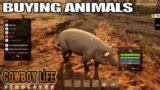 Farming Crops & Buying Pigs | Cowboy Life Simulator Gameplay | Part 02