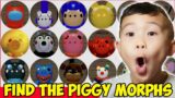 Find The Piggy Morphs On Roblox *Unlocking* All 45 Piggy Morphs