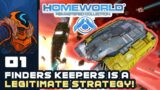 Finders Keepers Is A Legitimate Strategy! – Homeworld: Remastered – Part 1