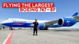 Flying Boeing’s Largest Aircraft – 747-8F Cargo SilkWay West