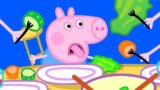 George and Vegetable – Yes or No? Peppa Pig Official Channel Family Kids Cartoons