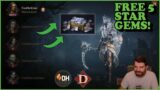 Get 2+ 5 Star Legendary Gems for FREE Every Month || Diablo Immortal