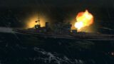 HMS King George V & HMS Lion vs DKM Scharnhorst | Night Time Battle | Atlantic Fleet
