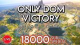 HUMANKIND, but DOM is the only victory condition | 18000 SUBS SPECIAL!