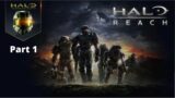 Halo Reach (MCC) Walkthrough Gameplay Part 1
