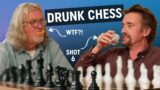 Hammond & May try to play chess while downing shots