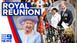 Harry and Meghan demoted to second row of Queen’s Jubilee service | 9 News Australia