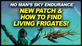 How To Find LIVING FRIGATES No Man's Sky ENDURANCE UPDATE Patch 3.95