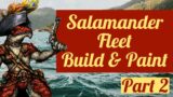 Kings of War Armada Salamander Fleet Build and Paint Pt2 – Army Painter Speed Paints