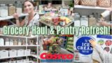 Large Costco Grocery Haul & Pantry Clean Out! Messy To Marvelous! Restocking Food & Feelin' Good!