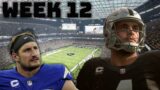 Las Vegas Raiders Franchise Mode on Madden 22 | Week 12 @ LA