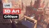 Live 3D Art Critique – City in the Sky Challenge