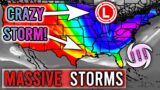 MASSIVE News! BIG Tropical Threat! Severe Weather Outbreak, Crazy Pattern
