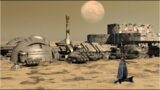 Mars 4K: The Rover capture a very advanced military base overlooking Mars