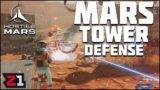NEW Mars Base Building Tower Defense Factory Game ?! Hostile Mars [E1]