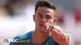 NFL-bound Devon Allen upsets Grant Holloway with 3rd fastest time in history – NYC 110m hurdles
