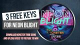 Neon Blight – 3 FREE Keys (Giveaway) – Monster Tribe Demo!