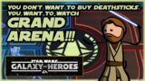 No to Deathsticks!  Yes to GRAND ARENA!!!  SWGOH