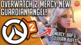 OVERWATCH 2 BETA PATCH – MERCY GUARDIAN ANGEL NEW ABILITY, BAP & SOJOURN BUFFS || Overwatch 2 News