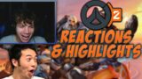 OVERWATCH 2 FIRST REACTIONS/IMPRESSIONS (FUNNIEST OVERWATCH 2 BETA STREAM MOMENTS AND HIGHLIGHTS)