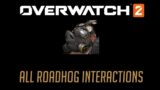 Overwatch 2 Closed Beta – All Roadhog Interactions + Hero Specific Elimination