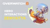 Overwatch 2 | Hero Interactions: Zenyatta