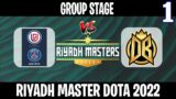 PSG LGD vs Deboosters Game 1 | Bo2 | Group Stage Riyadh Masters 2022 | DOTA 2 LIVE