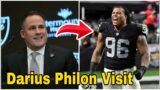 Raiders Report: DT Darius Philon VISITS with the Raiders