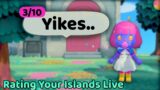 Reviewing YOUR Animal Crossing Islands [100% HONESTY]