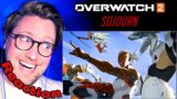 SOJOURN Origin Story | Overwatch 2 REACTION! | HEROES ARE MADE! |