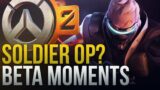 SOLDIER 76 OP IN BETA?! EPIC OVERWATCH 2 MOMENTS – #3 – Overwatch 2 Montage