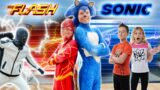 SONIC The Hedgehog VS The FLASH!