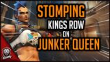 STOMPING Kings Row on JUNKER QUEEN | Overwatch 2