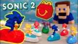 Sonic the Hedgehog 2 Movie MCDONALD's Happy Meal Toys! 2022 Complete Set Unboxing