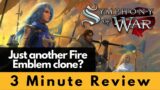 Symphony of War: The Nephilim Saga – 3 min review – Tactical Story Based RPG