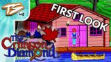 THE CRIMSON DIAMOND | First Look | EGA Text Parser Mystery Adventure Game Set In Canada