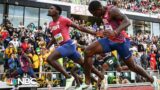 Team USA SWEEPS PODIUM in heart-stopping 100m World Championship final | NBC Sports