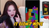 Tina Washed Up Tetris Player