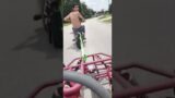 Tow bike to the rescue
