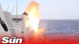 U.S Navy fires missiles in Pacific training drills amid rising tensions with North Korea