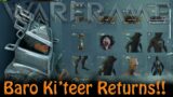 Warframe – Baro Ki'Teer Returns! [6th May 2022]