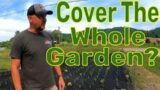 Weed Fabric Over the Whole Garden??? – 2022 Garden Update – Second Wave of Corn and Beans