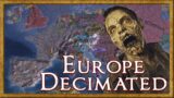 Western Europe is decimated by Zombie Invasion – EU4 Mod