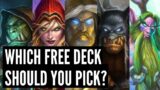 What is the BEST FREE Hearthstone deck for NEW and RETURNING players in Sunken City?