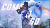 When a Rank 2 Widowmaker Plays Overwatch 2… (w/streamer reactions) ft. Seagull, Custa