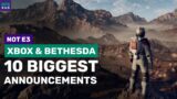 Xbox & Bethesda 2022 Games Showcase – The 10 Biggest Announcements