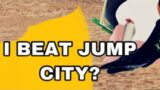 child beats jump city in descenders
